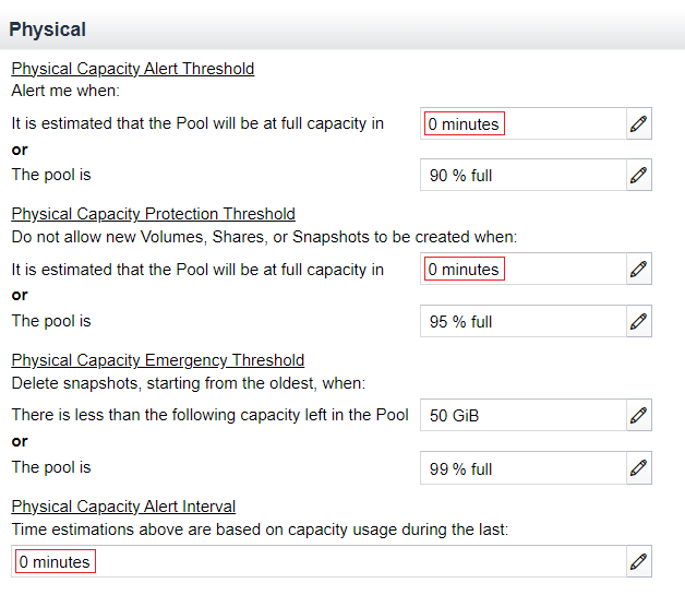 vpsa-pool-capacity-time-threshold-zero